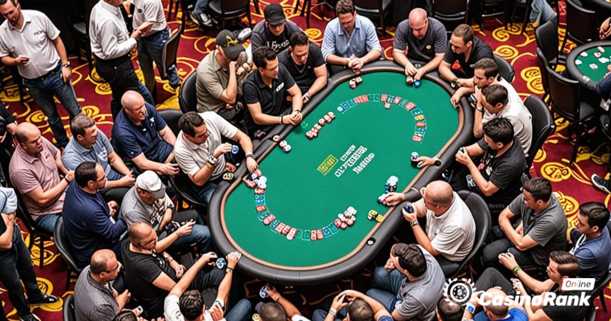 2024. aasta pokkeri maailmasarja algab suure hooga: sündmuse nr 3 tipphetked